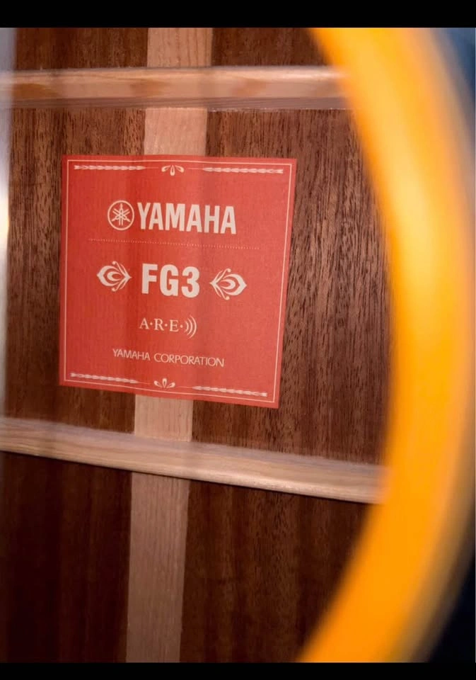 Guitar (Yamaha FG3 Red label) - photo 2