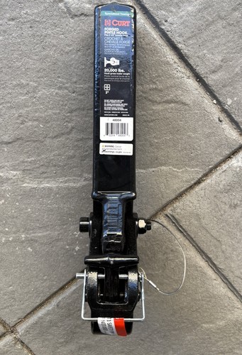 CURT 48004 Receiver Mount Pintle Hook 2” Shank 20,000 lb - photo 2