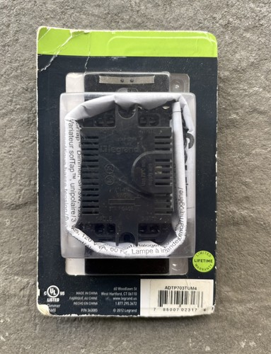 Legrand adorne sofTap Dimmer Switch ADTP703TUM4 700W Magnesium - photo 2