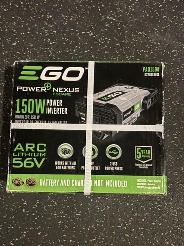 EGO Power+ PAD1500 Nexus Escape 150W Power Inverter 56V 2 USB - photo 2