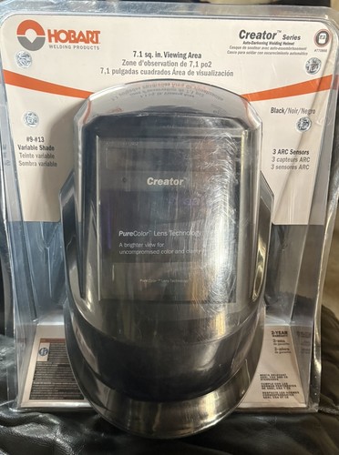 Hobart Creator 770866 Auto-Darkening Welding Helmet Black