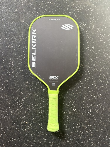 Selkirk SLK Halo Control XL 16mm Pickleball Paddle Green Carbon