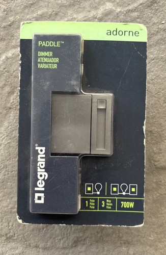 Legrand adorne Paddle Dimmer 700W Magnesium ADPD703HM4