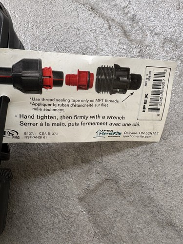 IPEX Philmac 358103 1-1/4” Quick Disconnect Compression Coupling - photo 2