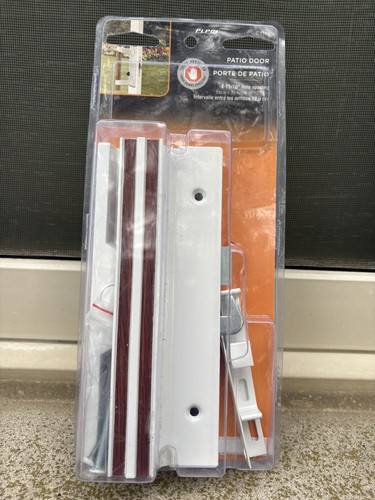 PLPCI C1118 Patio Door Handle Set White 4-15/16” Hole Spacing