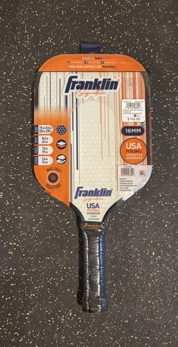 Franklin Signature Pro Pickleball Paddle 16mm MaxGrit