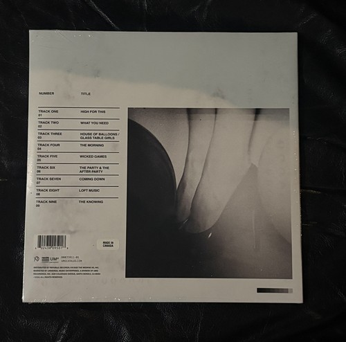 The Weeknd House of Balloons Vinyl 2LP SEALED Official Reissue X - photo 2