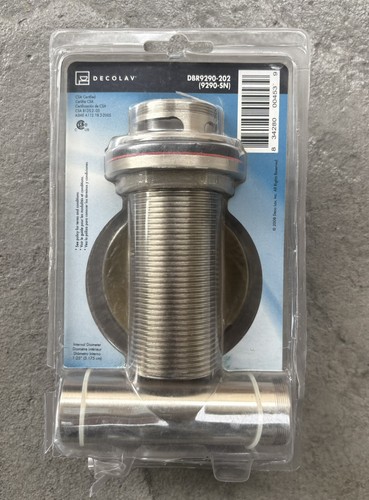 DECOLAV 9290-SN Umbrella Drain Satin Nickel Without Overflow - photo 2