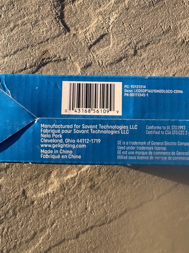 GE Refresh LED GU10 50W Equivalent 5W 500LM 5000K Daylight Dimma - photo 2