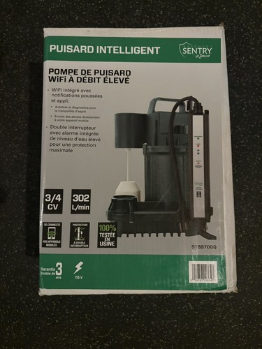 Zoeller Basement Sentry STBS700Q 3/4 HP 80 GPM WiFi Sump Pump - photo 5