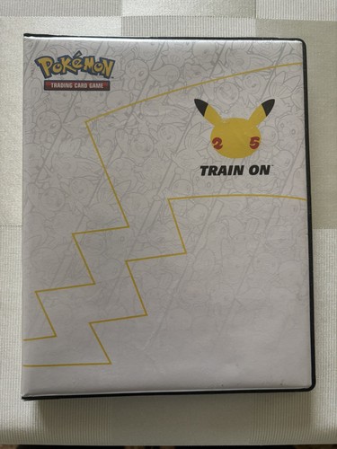 Pokemon Jumbo Binder + Pikachu Chespin Fennekin Froakie 25th