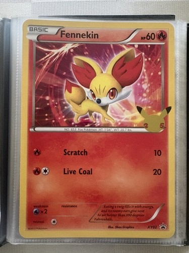 Pokemon Jumbo Binder + Pikachu Chespin Fennekin Froakie 25th - photo 4