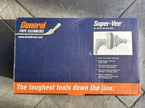 General Pipe Cleaners Super-Vee Electric Drain Cleaner Machine - photo 3