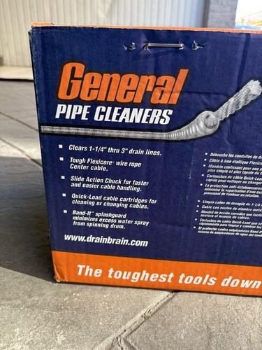 General Pipe Cleaners Super-Vee Electric Drain Cleaner Machine - photo 5