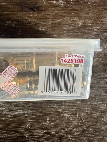 Waterline 1425108 3/4” Brass PEX Tee 10-Pack CrimpRite NEW - photo 2