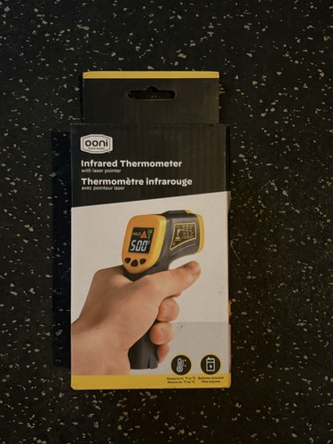 Ooni Infrared Thermometer w/ Laser Pointer Pizza Oven Gun