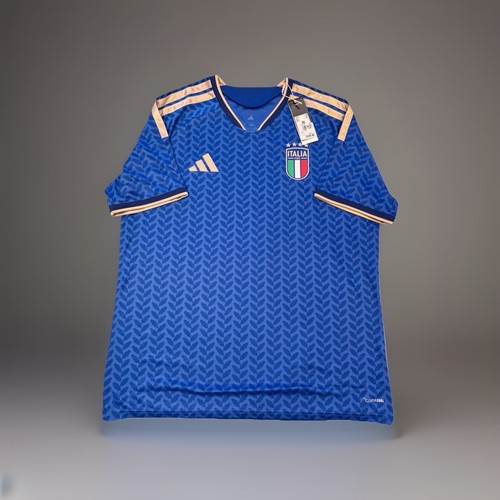 Italy National Team Adidas Home Jersey 2024/25 Azzurri Blue XL