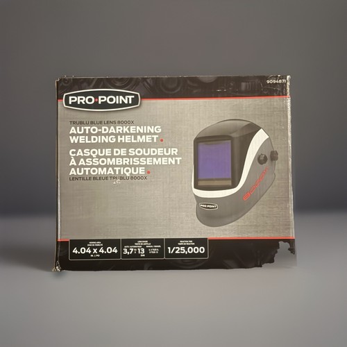 PRO POINT TRUBLU Blue Lens 8000X Auto-Darkening Welding Helmet