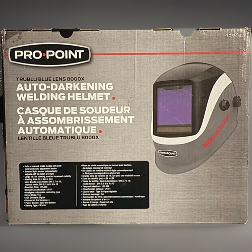 PRO POINT TRUBLU Blue Lens 8000X Auto-Darkening Welding Helmet - photo 2