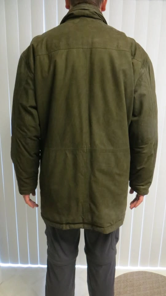Neto Leather Jacket – Vancouver Made – Olive – Size 42 - photo 2