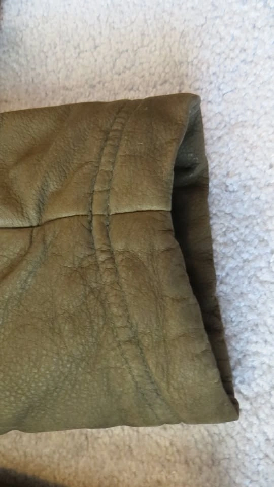 Neto Leather Jacket – Vancouver Made – Olive – Size 42 - photo 5