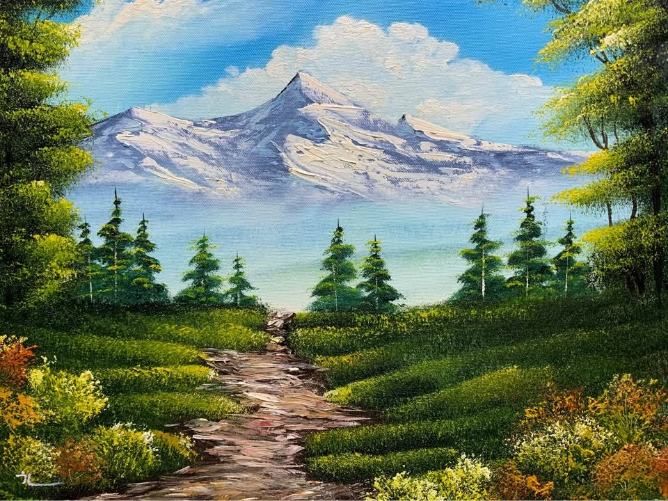 Custom one and only oil painting commissions for landscapes - photo 5