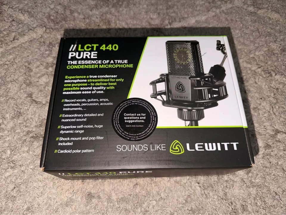 Lewitt LCT 440 Pure Studio Condenser Microphone - photo 3