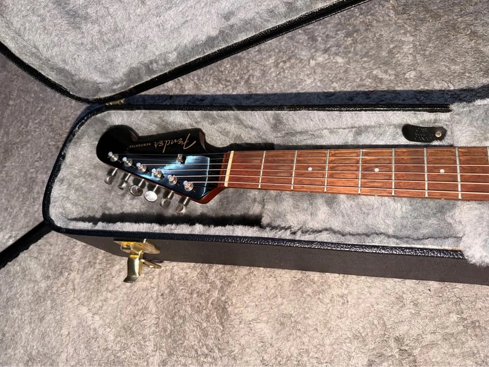 Fender Newporter Player Acoustic-Electric Guitar with Case - photo 5