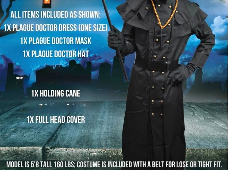 Women’s Plague Doctor Costume