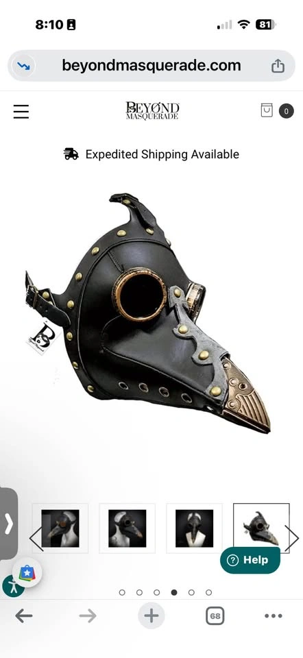 Women’s Plague Doctor Costume - photo 4