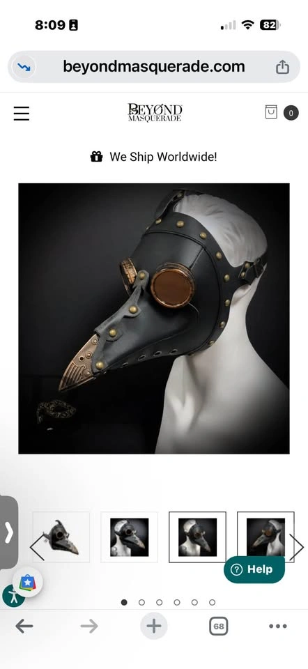 Women’s Plague Doctor Costume - photo 5