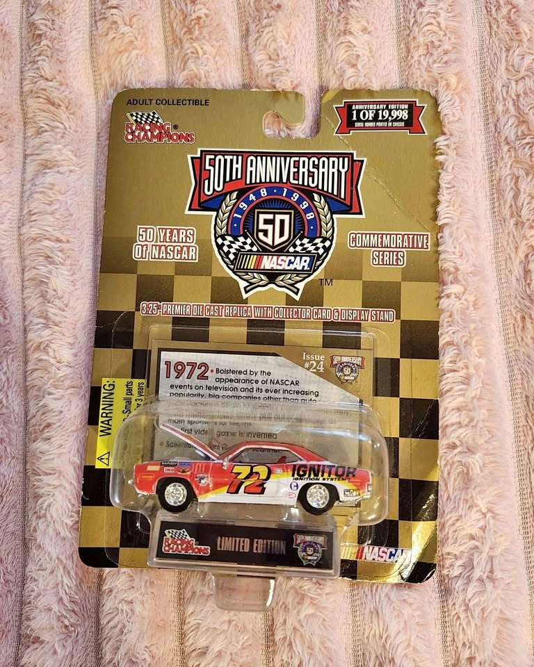 Racing Champions 1972 NASCAR 50th Anniversary Die Cast Car