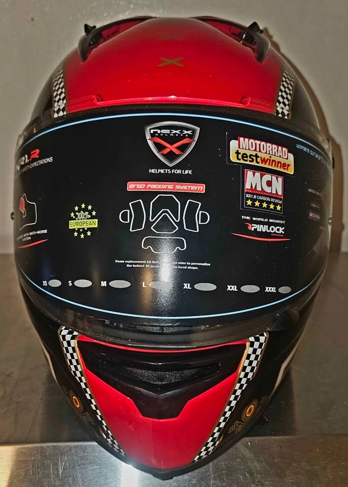 Nexx xr1r carbon fiber composite large helmet - photo 4