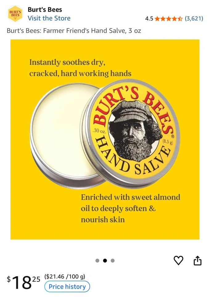 Burt’s Bees Hand Salve - photo 3