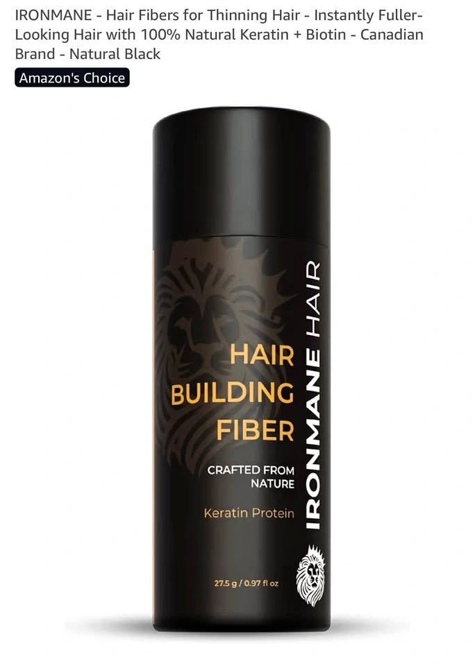 Ironmane Hair Fibers
