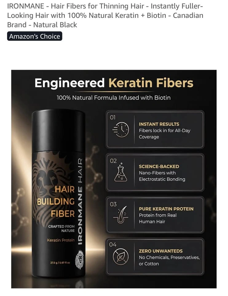 Ironmane Hair Fibers - photo 5