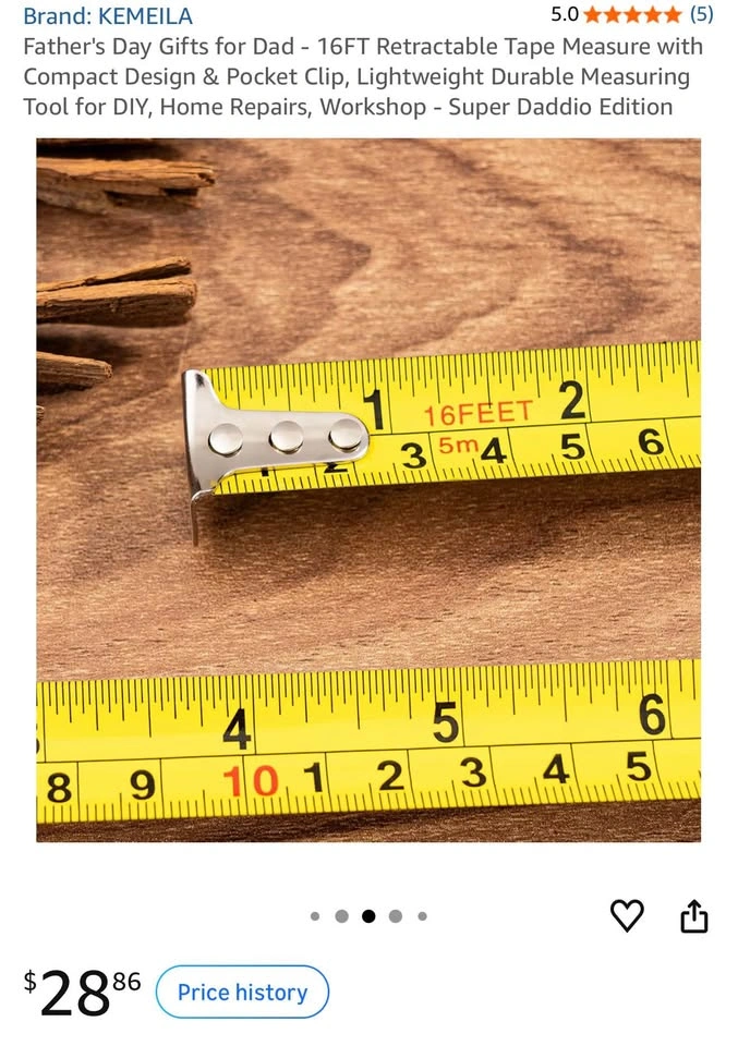 Tape Measure - Super Mario Edition for Dads - photo 3