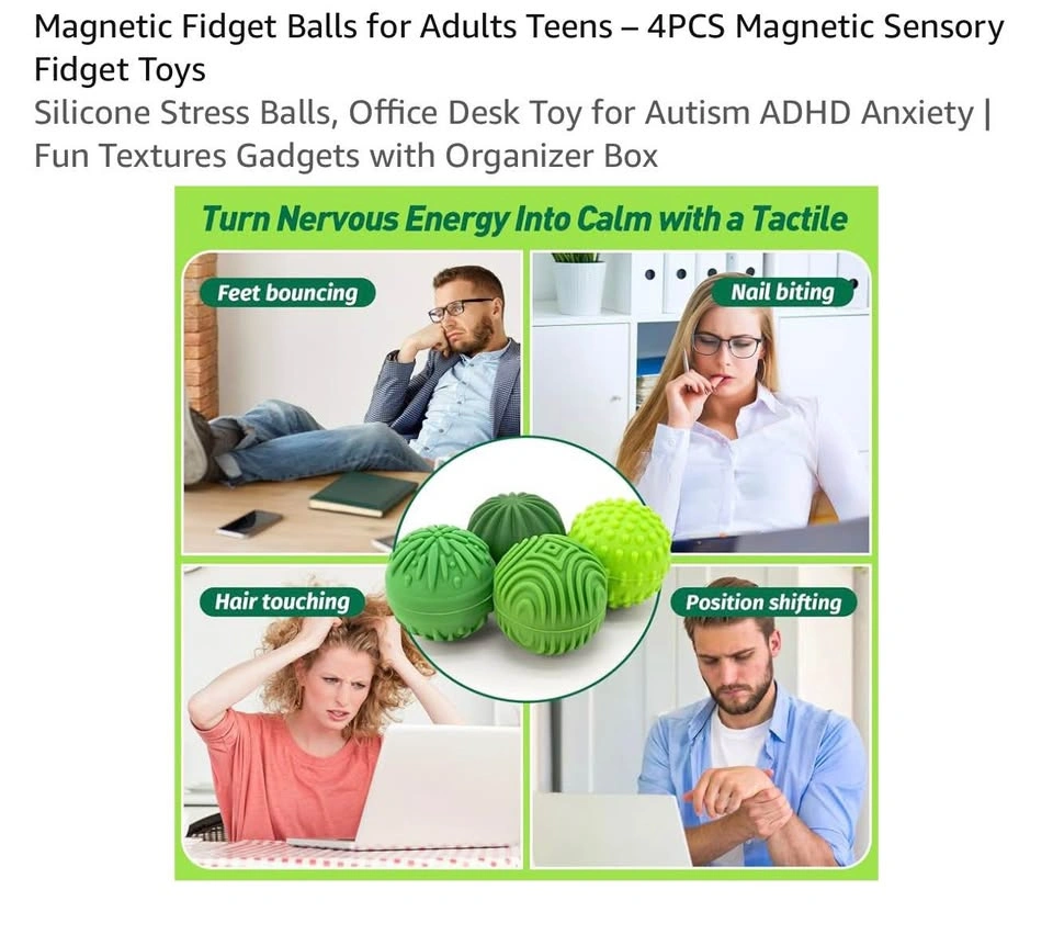 Fidget Magnetic Stress Ball - photo 3