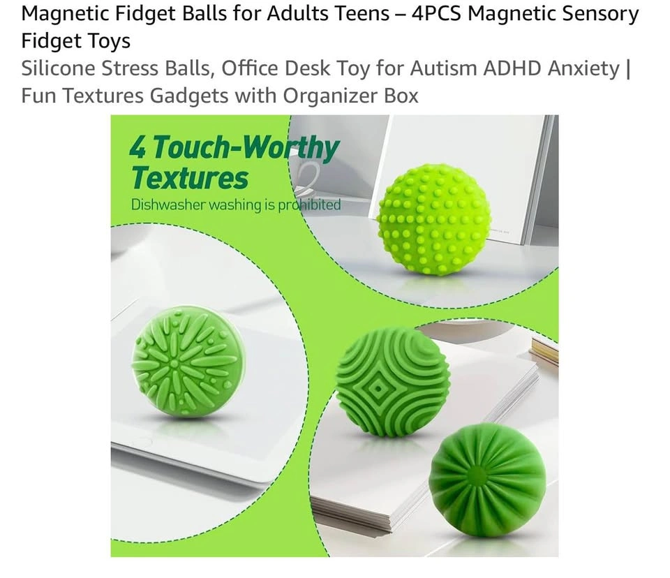 Fidget Magnetic Stress Ball - photo 5