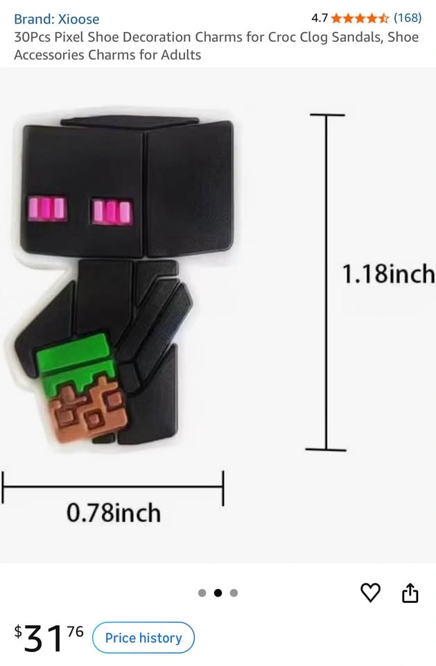 Minecraft Jibbitz 30pcs - photo 2