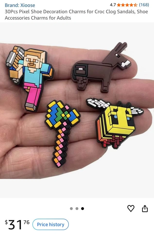 Minecraft Jibbitz 30pcs - photo 3