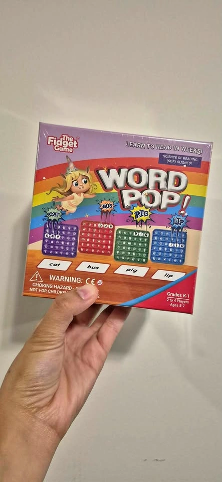 The Fidget Game Word Pop