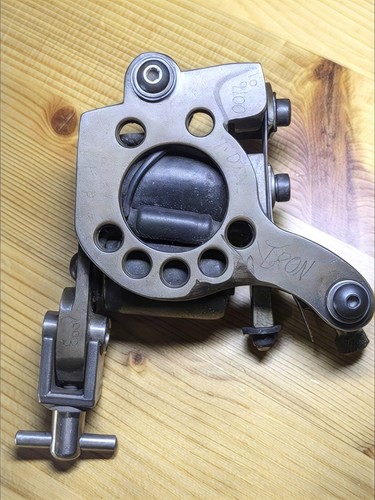 Authentic Micky Sharpz Iron T Dial 2003 Coil Tattoo Machine #910