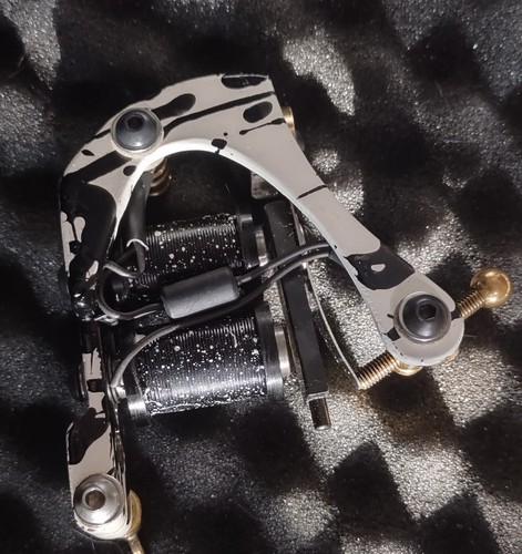Coil Tattoo Machine By House Of Pain Kustoms Black And White Spl