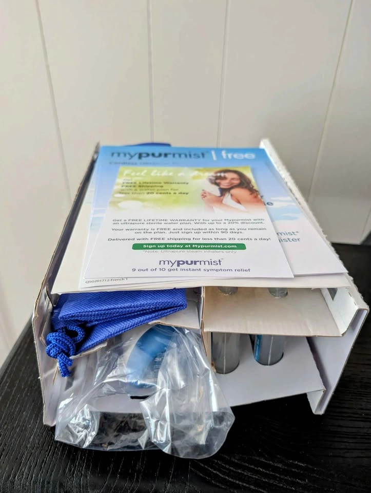 (NEW) Mypurmist Free (Model OSB1) – Cordless Ultrapure Steam Inh - photo 4