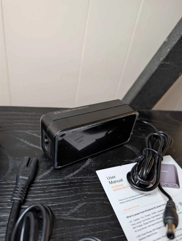Krisdonia NJF-6X – 60,000mAh Portable Laptop AC Power Bank - photo 5
