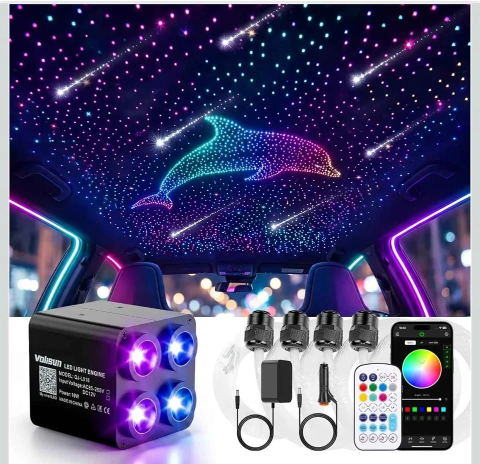 VOLISUN 36W Twinkle Starlight Headliner Kit (1200 Pcs) - photo 2