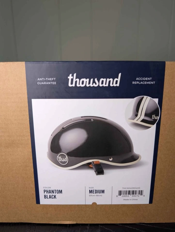 Thousand Heritage 2.0 Bike & Skate Helmet – Phantom Black (M) - photo 2