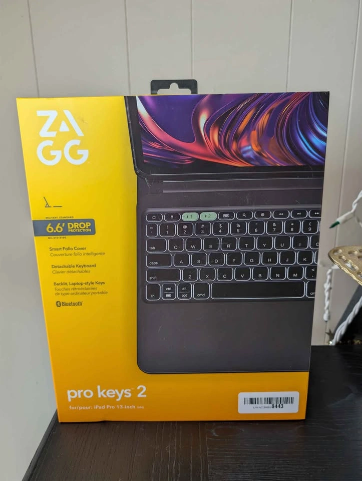 iPad Pro 13-in (M4) ZAGG Pro Keys 2 Keyboard & Case - photo 4