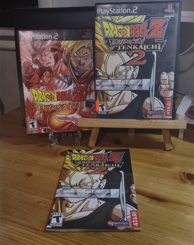 Authentic Dragon Ball Z Budokai Tenkaichi 2 PS2 Game Bundle